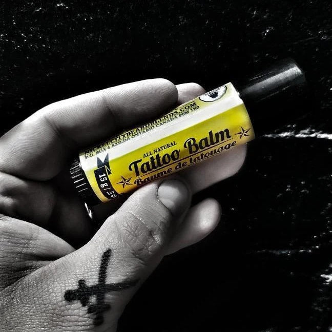 Skin and Tattoo Balm (15g) | Soothing Lavender and Calming Chamomile | Includes Twist Cap for Easy Application | Proudly Made in Canada