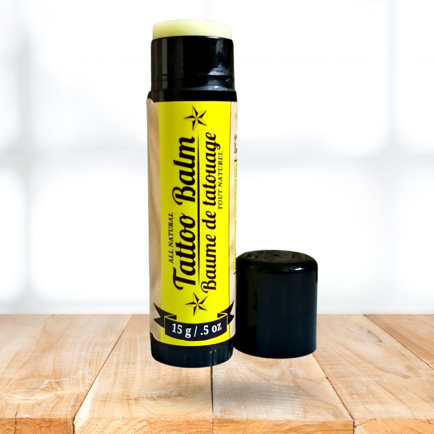 Skin and Tattoo Balm (15g) | Soothing Lavender and Calming Chamomile | Includes Twist Cap for Easy Application | Proudly Made in Canada