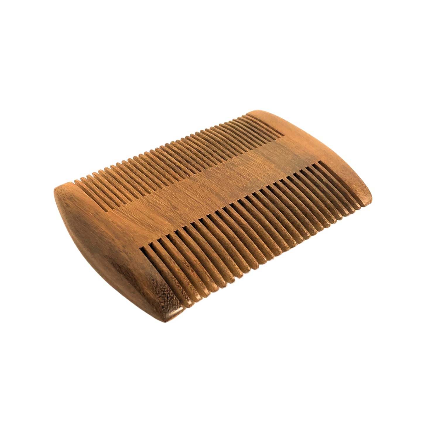 Wooden Beard and Mustache Comb