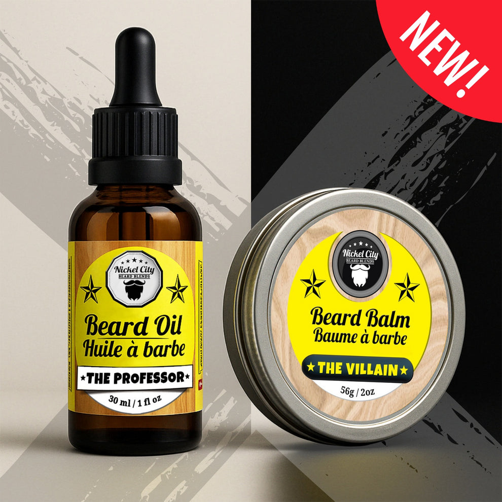 Professor x Villain product image for beard oil and beard balm