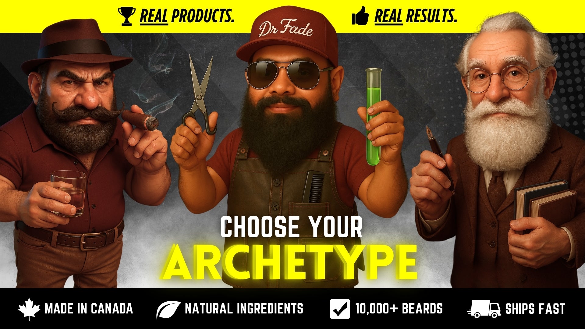 Choose your Archetype with Nickel City Beard Blends