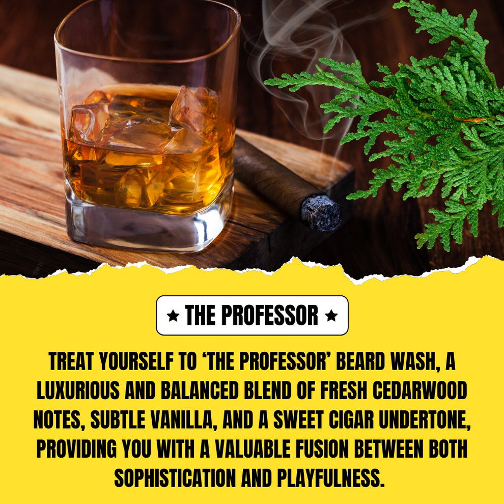 Bourbon with sweet cigar and cedarwood on wooden table 