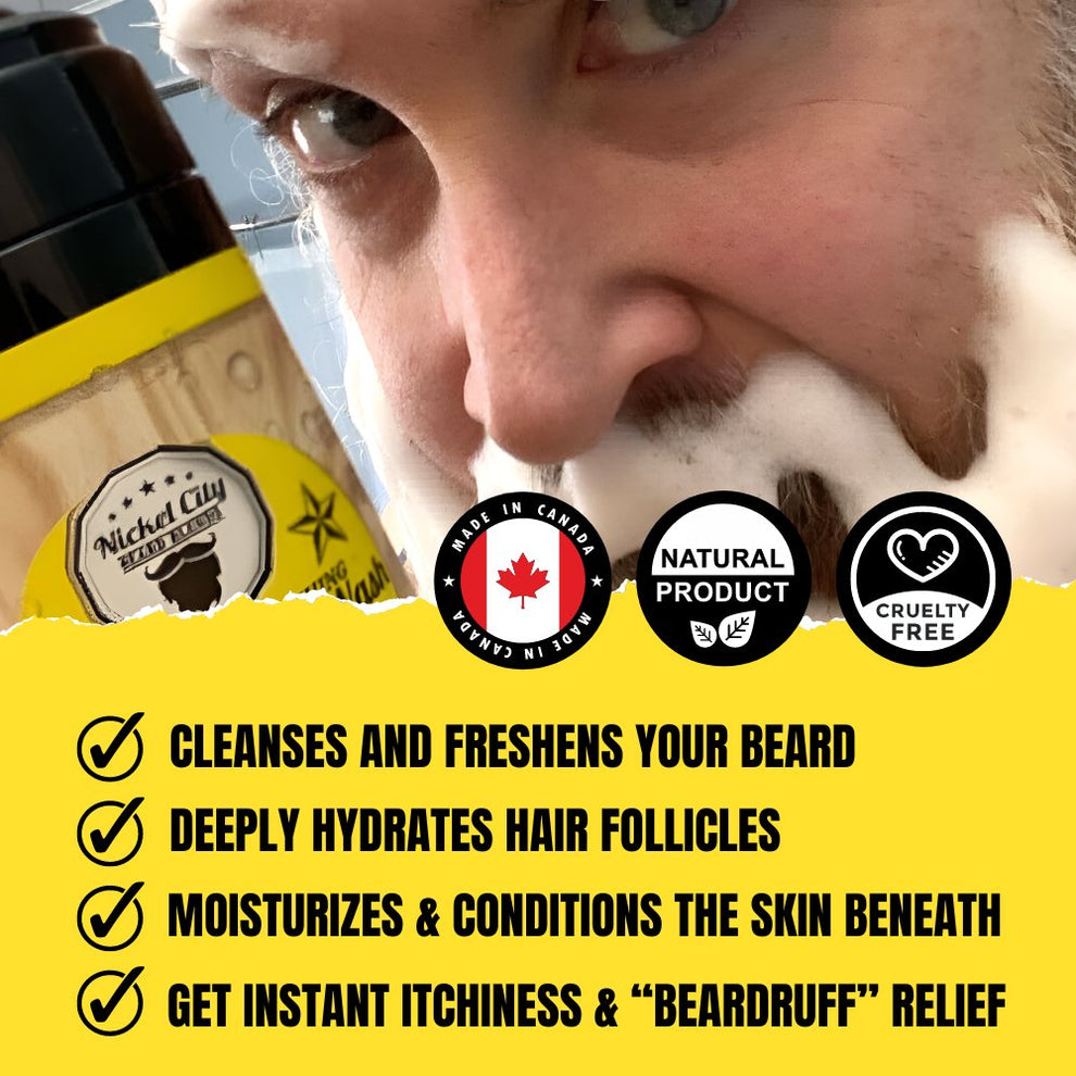 Benefits of Beard Wash from Nickel City Beard Blends 
