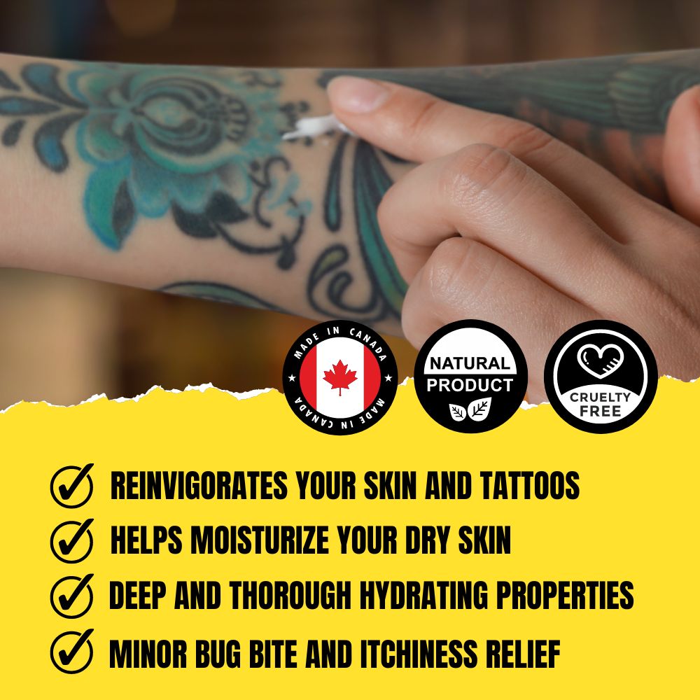 Benefits of Tattoo Balm from Nickel City Beard Blends