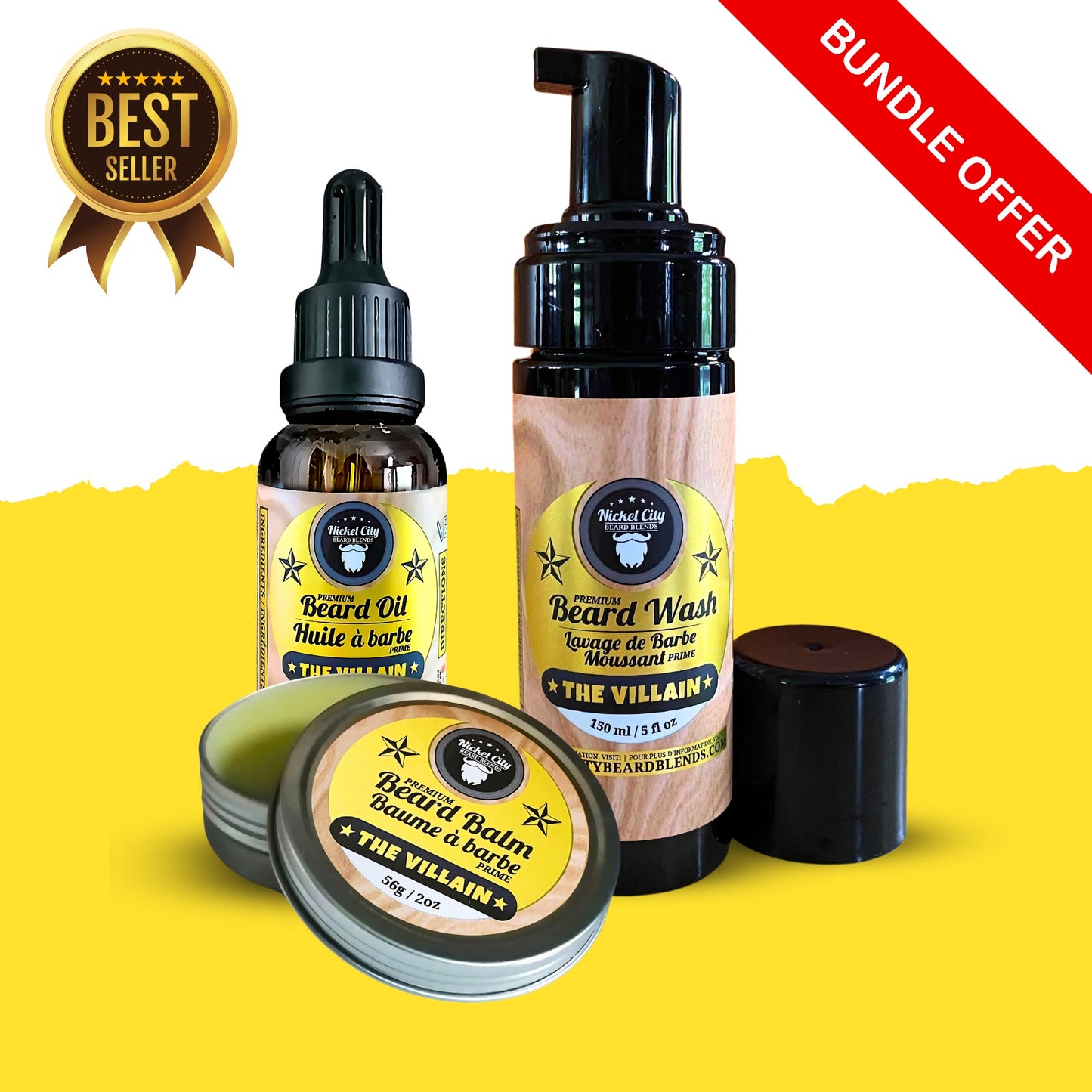 The Trinity Beard Boss Bundle - Nickel City Beard Blends