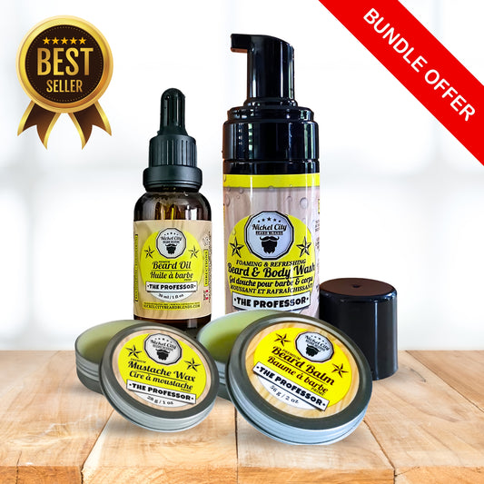 The Legendary Professor Silver Label Bundle -(4-Piece Ritual Set) | Collab w/ Dr. Chris Schneider | Proudly Made in Canada