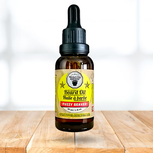 Beard Oil - Fuzzy Beaver (30ml) | Fresh Canadian Maple Syrup Drizzled on Pancakes | Proudly Made in Canada