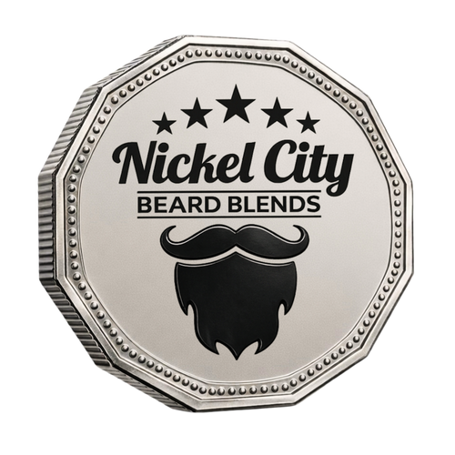 Nickel City Beard Blends logo on a white background