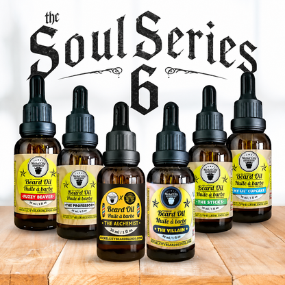 The SoulSeries Six Collector’s Bundle | 6 Beard Oils + 6 Archetype Collector Cards (Limited Edition Set)