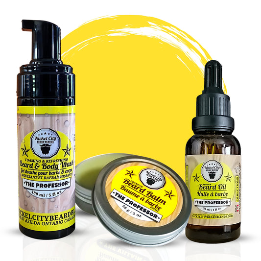 The Professor - Beard Boss Trinity Bundle