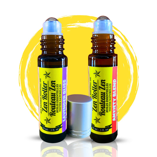 Zen Duo Bundle - Anxiety Blend & Lavender Bliss Roll-Ons